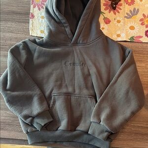 Cozy Kids Hoodie in Charcoal Gray